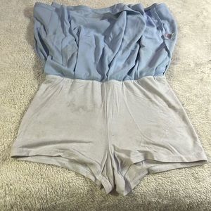 Baby blue skirt